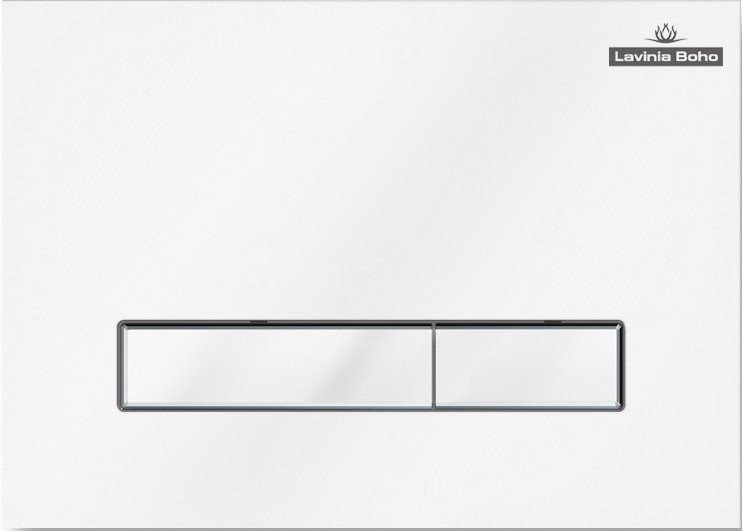 Комплект Lavinia Boho Унитаз подвесной One Rimless 3302103R + Крышка-сиденье One 33290200 с микролифтом + Инсталляция RelFix 38010010 + Кнопка RelFix 3805003W белая, хром + Дозатор RelFix 38040010