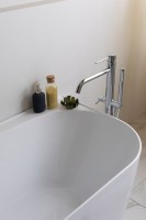 Акриловая ванна Allen Brau Priority 3 170x80 см, отдельностоящая, белая матовая, на ножках, со сливом-переливом