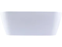 Акриловая ванна Allen Brau Priority 3 170x80 см, отдельностоящая, белая матовая, на ножках, со сливом-переливом