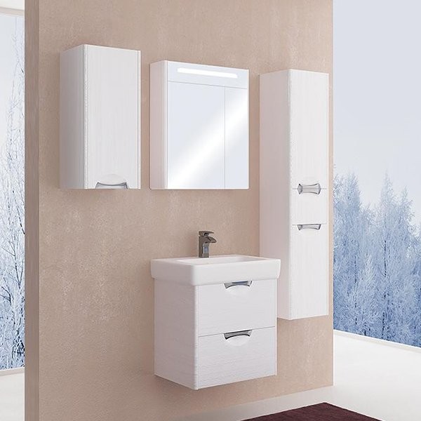 Мебель для ванной комнаты AQUATON Сильва 60 дуб полярный