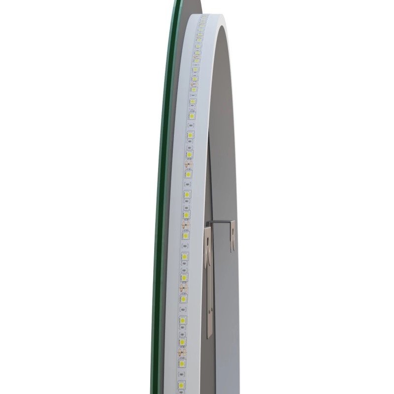 Зеркало круглое Mixline Алон 70 с подсветкой