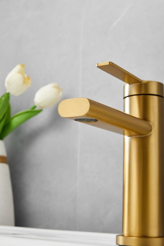 Смеситель для раковины BELZ B813 B10813-5 золото