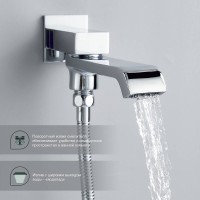 Душевой комплект Splenka S31 S31.27 С ВНУТРЕННЕЙ ЧАСТЬЮ, хром