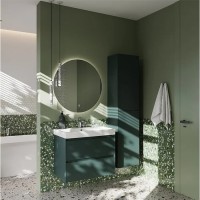 Мебель для ванной комнаты Roca Ona 80 зеленая матовая