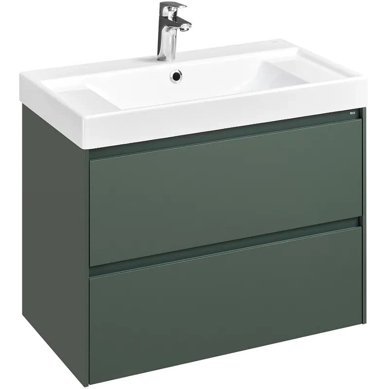 Мебель для ванной комнаты Roca Ona 80 зеленая матовая