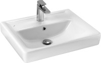 Тумба с раковиной AQUATON Йорк 60 белый/выбеленное дерево