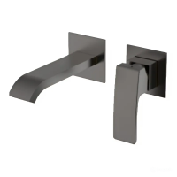 Смеситель для раковины встраиваемый Raglo R02.11.09, графит Смеситель для раковины встраиваемый Raglo R02.11.09, графит