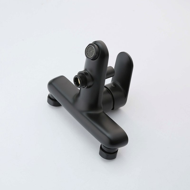 Комплект для ванной AQUATEK Ника AQ1830MB 3 в 1, черный матовый