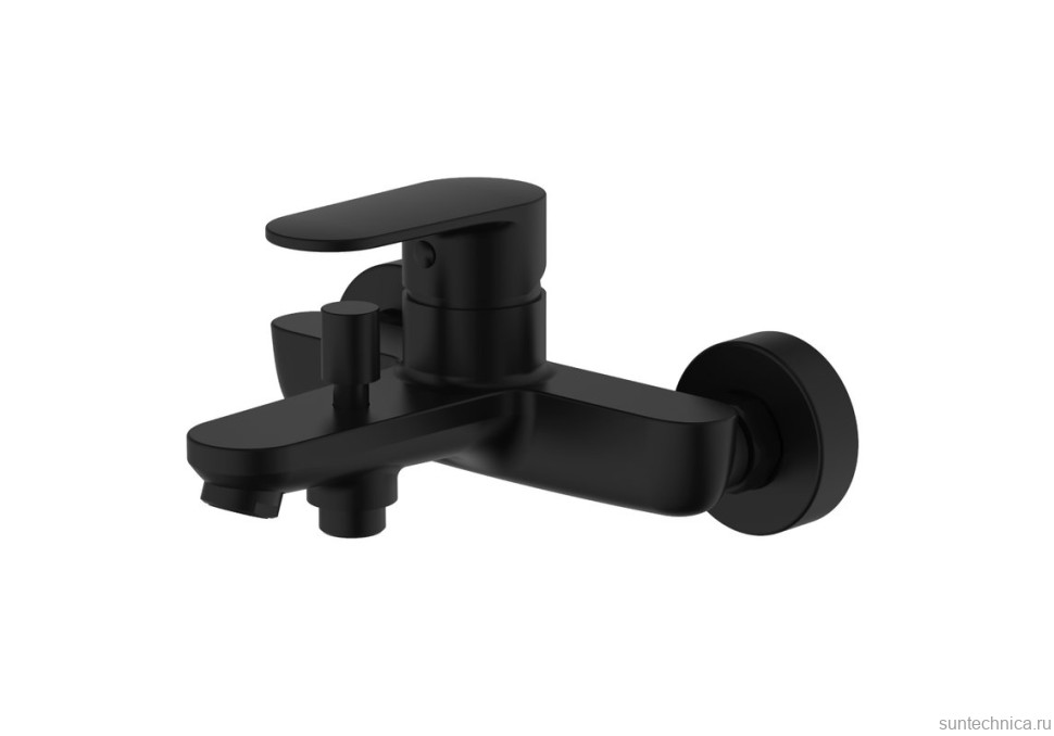 Комплект для ванной AQUATEK Ника AQ1830MB 3 в 1, черный матовый