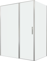 Душевой уголок Allen Brau Priority 160x100, профиль серебро браш, стекло прозрачное