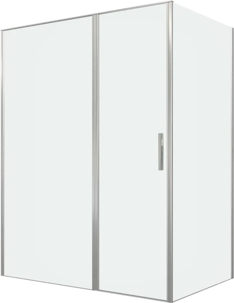 Душевой уголок Allen Brau Priority 160x100, профиль серебро браш, стекло прозрачное