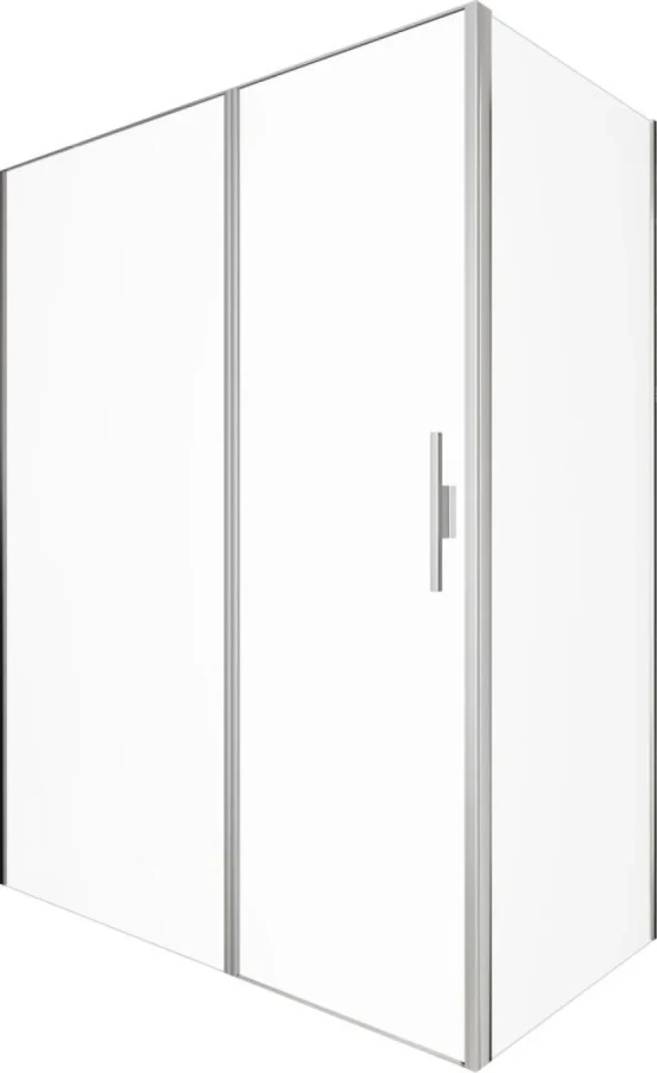 Душевой уголок Allen Brau Priority 160x100, профиль серебро браш, стекло прозрачное