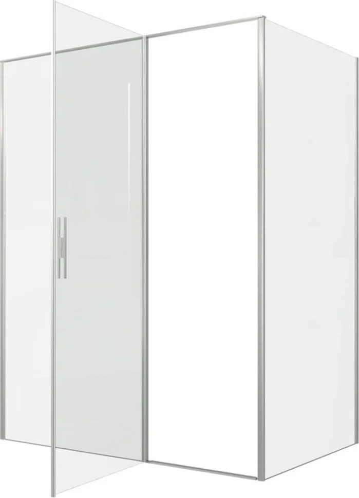 Душевой уголок Allen Brau Priority 160x100, профиль серебро браш, стекло прозрачное