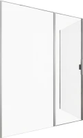 Душевой уголок Allen Brau Priority 160x100, профиль серебро браш, стекло прозрачное