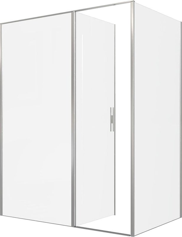 Душевой уголок Allen Brau Priority 160x100, профиль серебро браш, стекло прозрачное