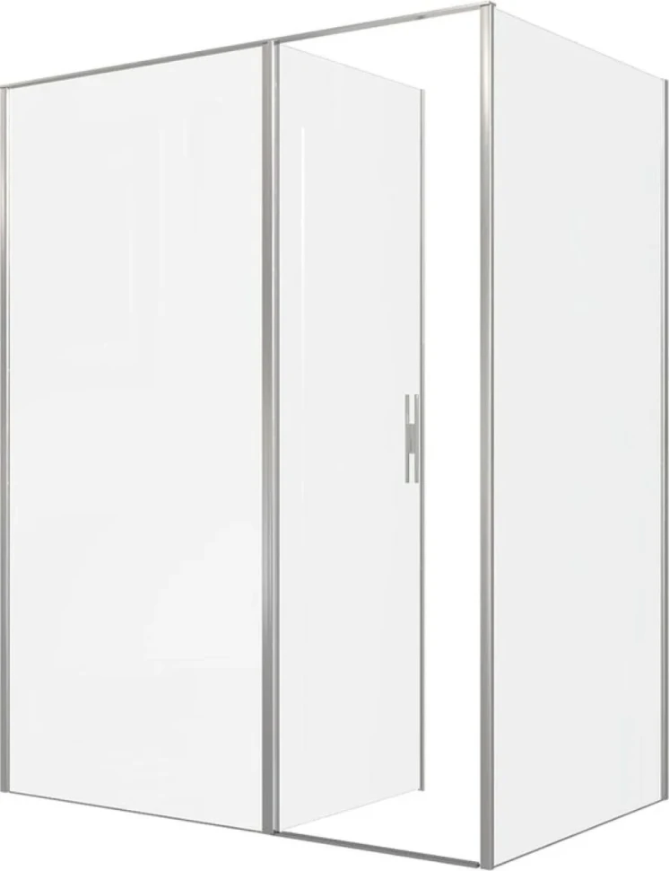 Душевой уголок Allen Brau Priority 160x100, профиль серебро браш, стекло прозрачное