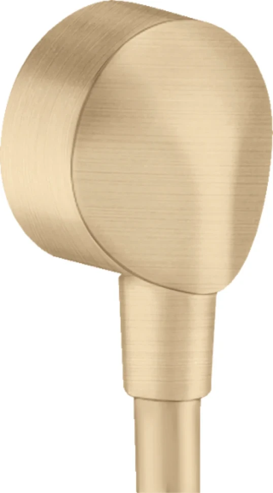 Шланговое подключение Hansgrohe FixFit E 27454140 шлифованная бронза