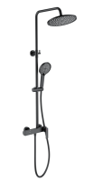 Душевая стойка Wonzon & Woghand WW-B3517-MB матовая черная
