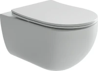 Комплект Унитаз подвесной Ceramicanova Long + Инсталляция STWORKI + Кнопка 230823 хром матовый