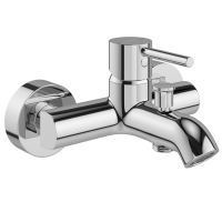 Душевой комплект Смеситель VitrA Minimax S A41994EXP + Стойка System Rain A45597EXP