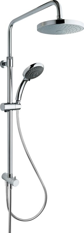 Душевой комплект Смеситель VitrA Minimax S A41994EXP + Стойка System Rain A45597EXP
