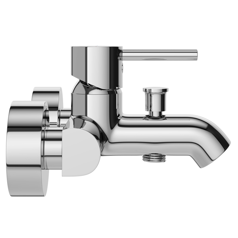 Душевой комплект Смеситель VitrA Minimax S A41994EXP + Стойка System Rain A45597EXP