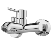 Душевой комплект Смеситель VitrA Minimax S A41994EXP + Стойка System Rain A45597EXP