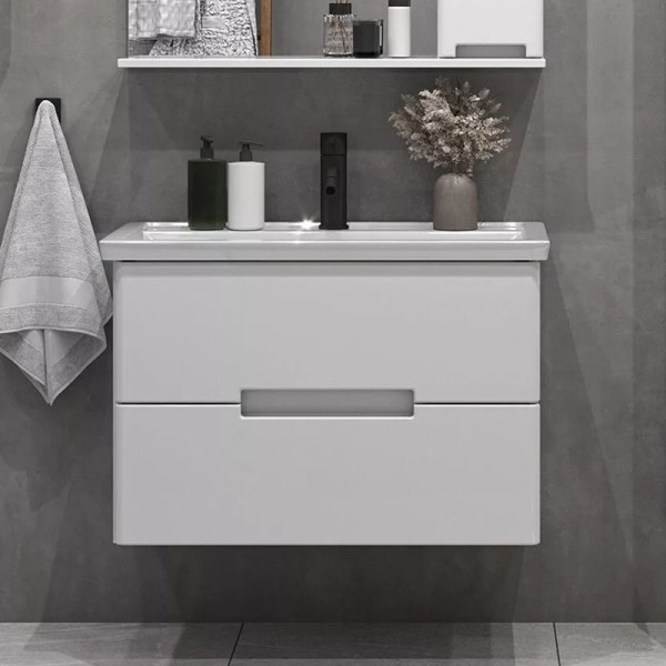 Тумба с раковиной SanStar Ориана 80 подвесная