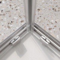 Душевой уголок BelBagno Luce AH-2-100/80-C-Cr 100x80, профиль хром, стекло прозрачное