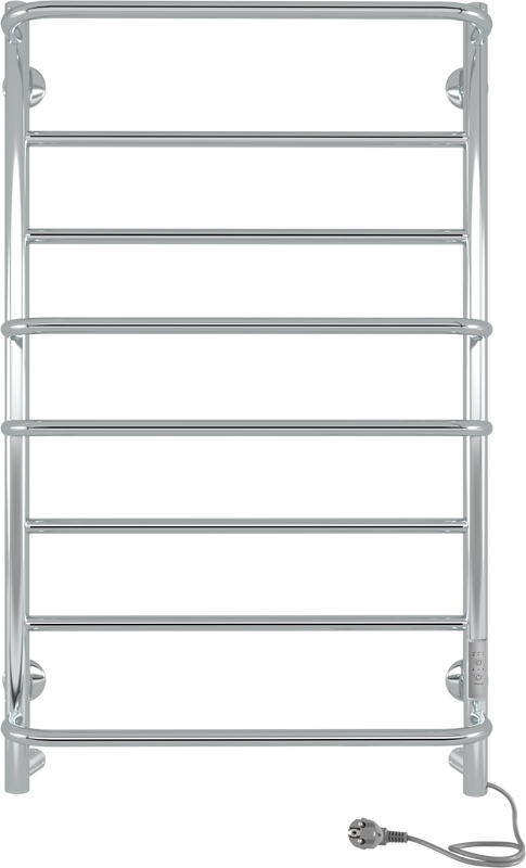 Полотенцесушитель электрический Indigo Europe Lux LELLE80-50Rt серебристый