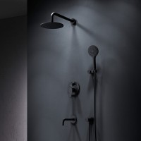 Душевой комплект AM.PM X-Joy FB85A3RH32 С ВНУТРЕННЕЙ ЧАСТЬЮ, черный