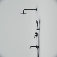 Душевой комплект AM.PM X-Joy FB85A3RH32 С ВНУТРЕННЕЙ ЧАСТЬЮ, черный