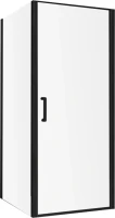 Душевой уголок Abber Sonnenstrand AG04100B-S100B 100x100, профиль черный, стекло прозрачное