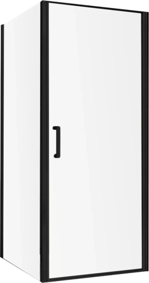 Душевой уголок Abber Sonnenstrand AG04100B-S100B 100x100, профиль черный, стекло прозрачное