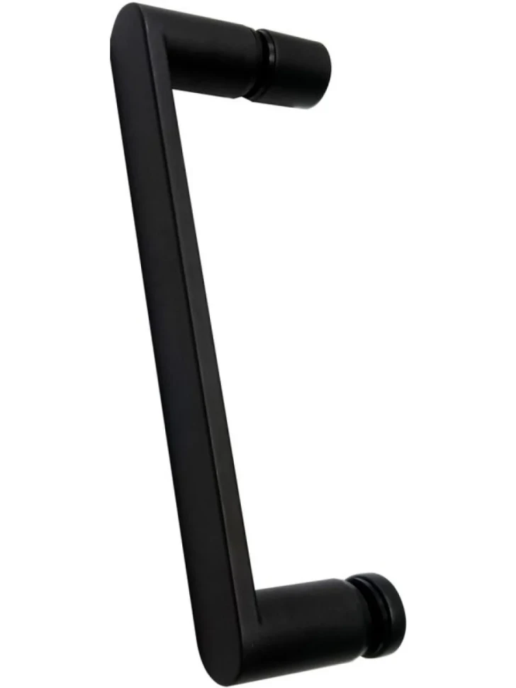 Душевой уголок Abber Sonnenstrand AG04100B-S100B 100x100, профиль черный, стекло прозрачное