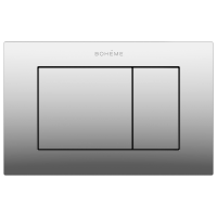 Кнопка смыва для унитаза Boheme 650/2-CR нержавеющая сталь, цвет хром Кнопка смыва для унитаза Boheme 650/2-CR нержавеющая сталь, цвет хром