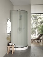 Душевой уголок Agger A01 090MCR/G 90x90, матовое стекло, с поддоном