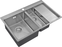 Мойка кухонная Zorg Inox R 5178-2-L