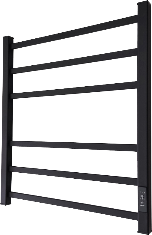 Полотенцесушитель электрический Маргроид Вид 81-10 профильный 60x50 R черный матовый