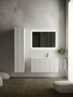 Мебель для ванной комнаты Sancos Snob R 100 см, R, bianco