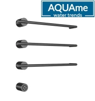 Полотенцесушитель электрический AQUAme встраиваемый c терморегуляторм AQM3143GM Полотенцесушитель электрический AQUAme встраиваемый c терморегуляторм AQM3143GM