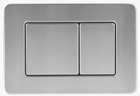 Кнопка смыва для унитаза CHARUS Robusto FP.310.BSS.05 нержавеющая сталь, цвет сталь