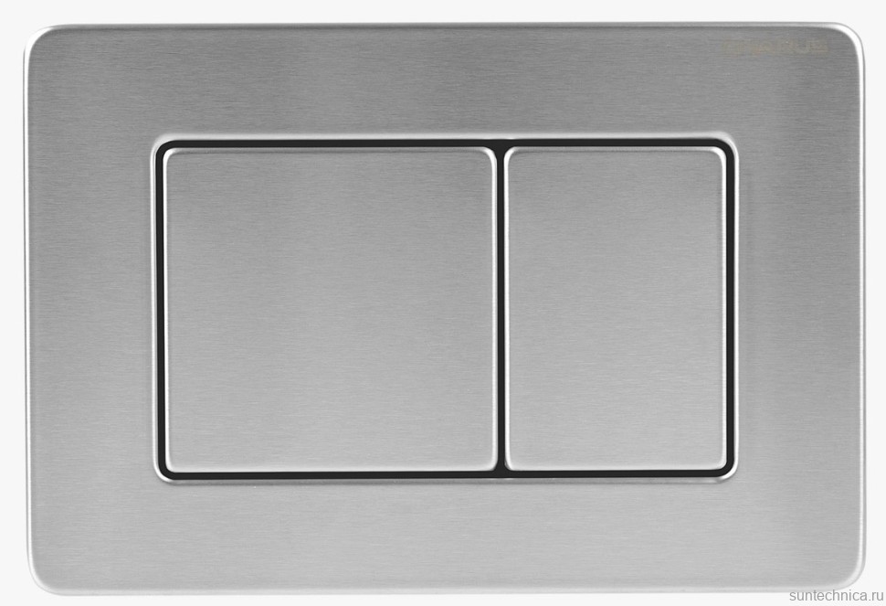 Кнопка смыва для унитаза CHARUS Robusto FP.310.BSS.05 нержавеющая сталь, цвет сталь