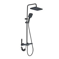 Душевая стойка Ceruttispa 11413 графит