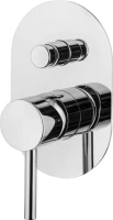 Встраиваемый смеситель для душа и ванны Plumberia Selection Ixo KIT1001CR С ВНУТРЕННЕЙ ЧАСТЬЮ, хром