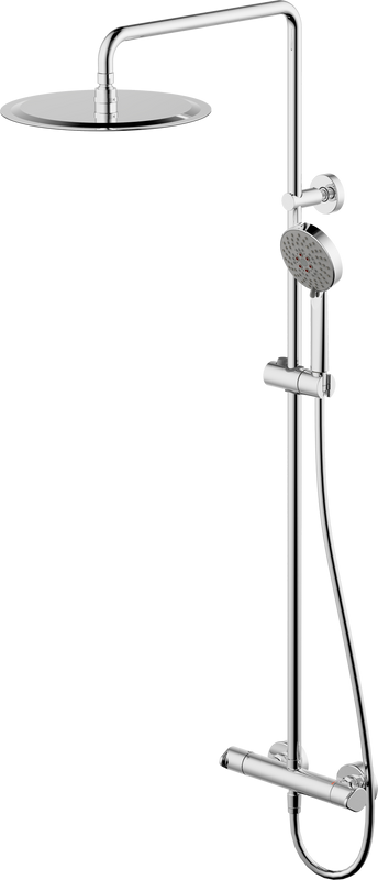 Душевая стойка Bravat Waterfall SS F939114C-A5-RUS хром