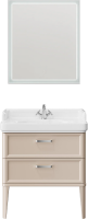 Мебель для ванной комнаты KERAMA MARAZZI Pompei 80 с 2 ящиками, камео бежевая глянцевая