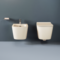 Биде подвесное ArtCeram A16 ASB004 05 00 матовое белое