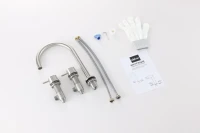 Смеситель для раковины Abber Wasser Kreis 316 AF8108BST-M брашированная сталь