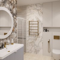 Полотенцесушитель электрический EWRIKA Сафо PN 80x50, бронза